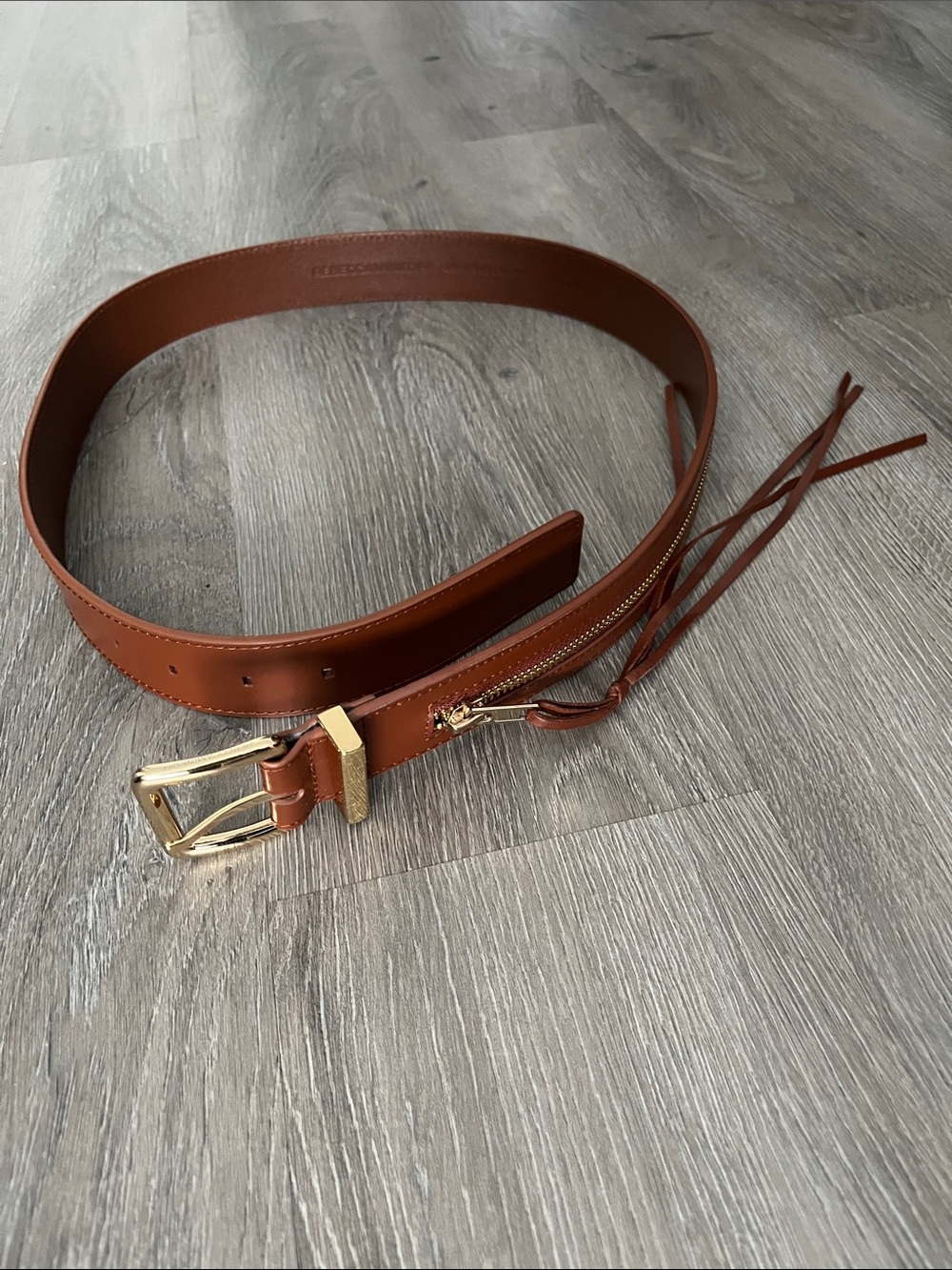 Rebecca Minkoff Tan Leather Ladies Belt Size M